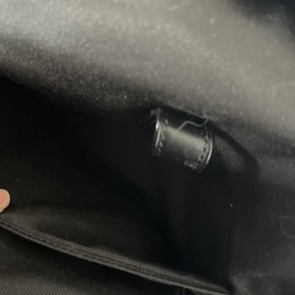 Coach Men's Punched Leather Convertible Backpack Black - Used Trek Terrain - Picture 12 of 13